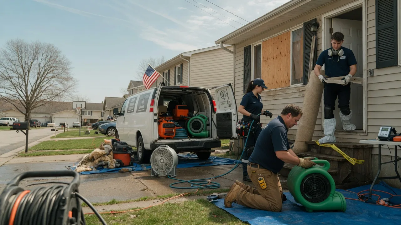 Water Damage Restoration in West Middlesex, PA near me